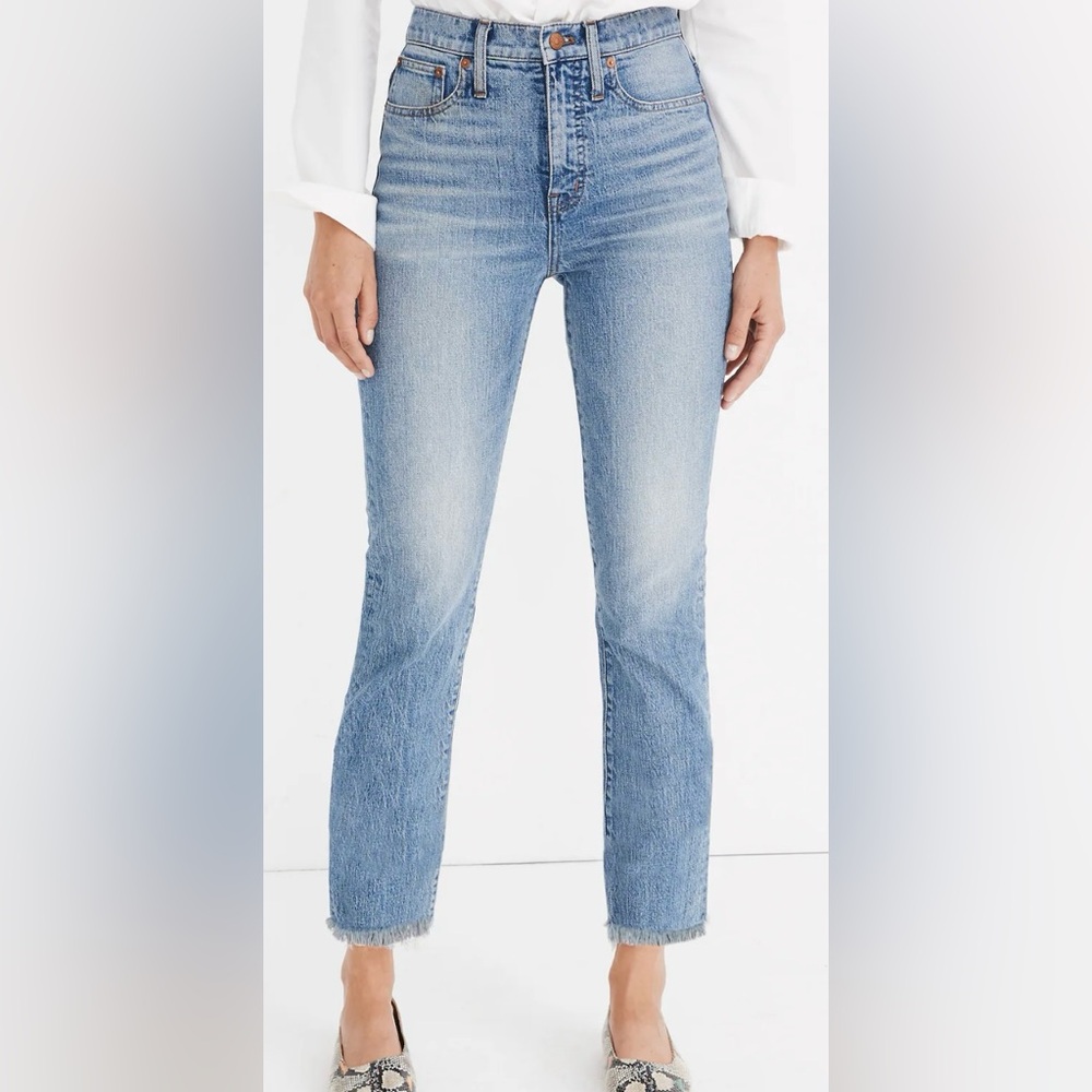 Madewell The Tall Perfect Vintage Jean in Ainsworth Wash style#AF716